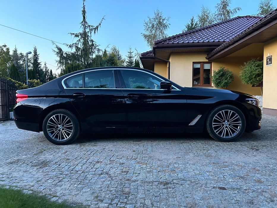 BMW Seria 5 BMW 518d Sport Line, salon Polska