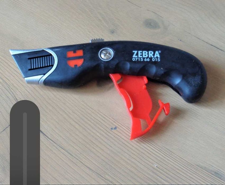 WURTH Nóż Monterski ZEBRA Ostrze Bimetal TRAPEZOWE + 10 Ostrzy zapasow