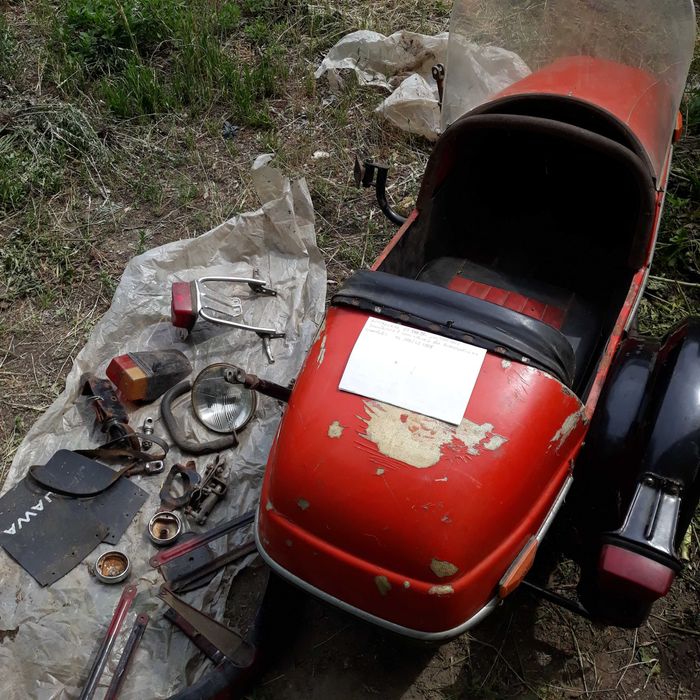 Мотокаляска від ЯВА 634