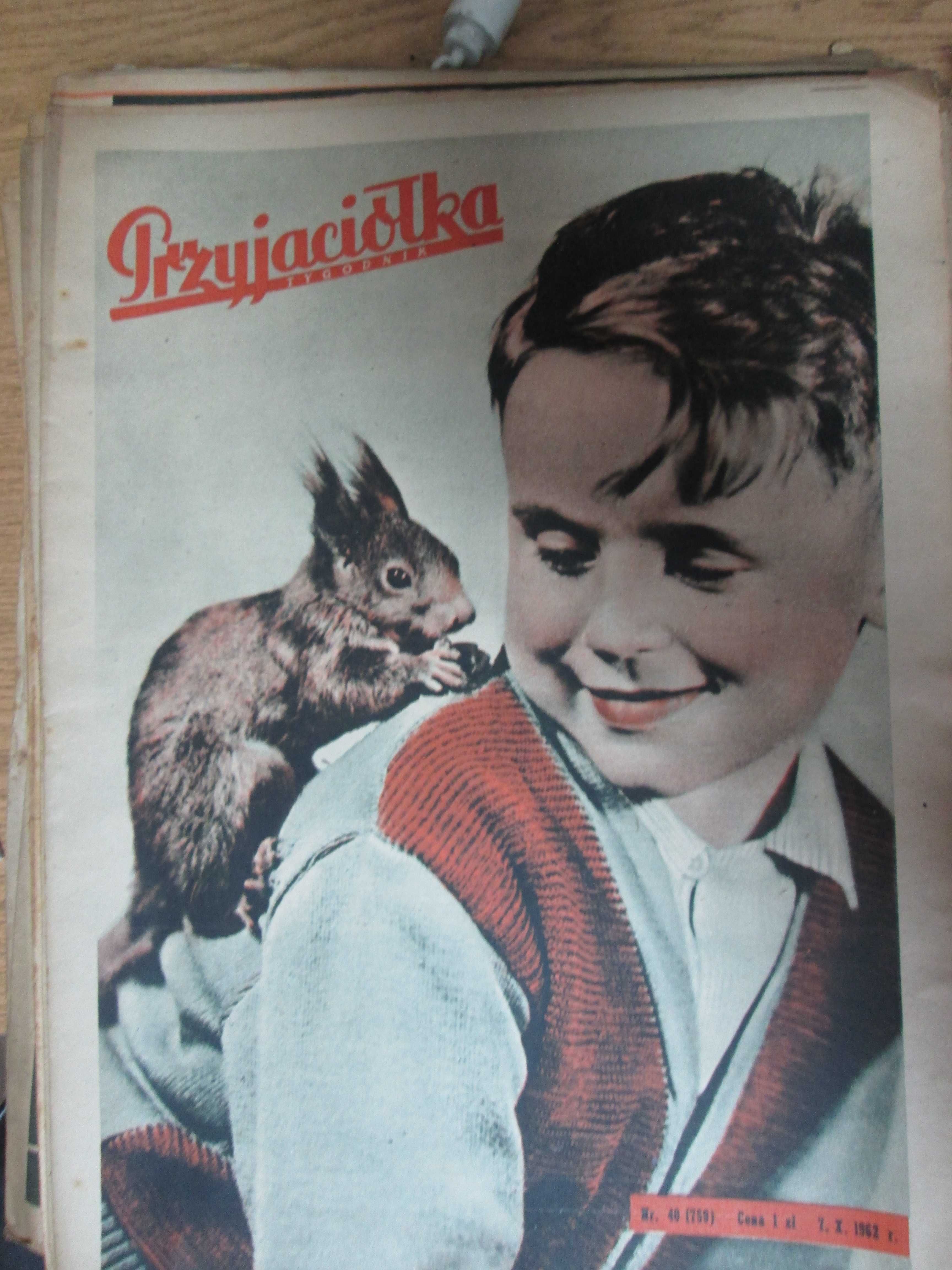 Przyjaciółka Tygodnik Czasopisma , Antyki Stare gazety