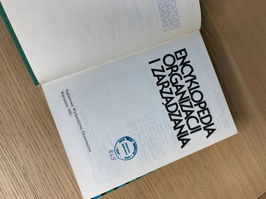 Encyklopedia organizacji i zarządzania