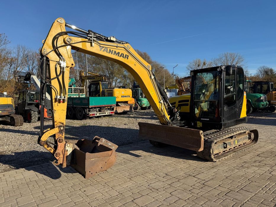 Yanmar SV85  Koparka gąsienicowa Yanmar SV85,CAT,Liebherr