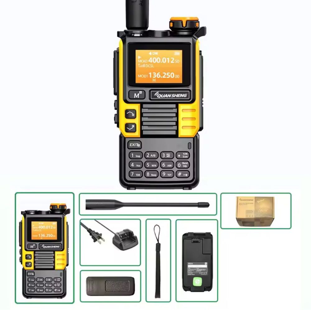 Портативная радиостанция Quansheng UV-K6 UV-K5 (99) 5 Ватт + антенна
