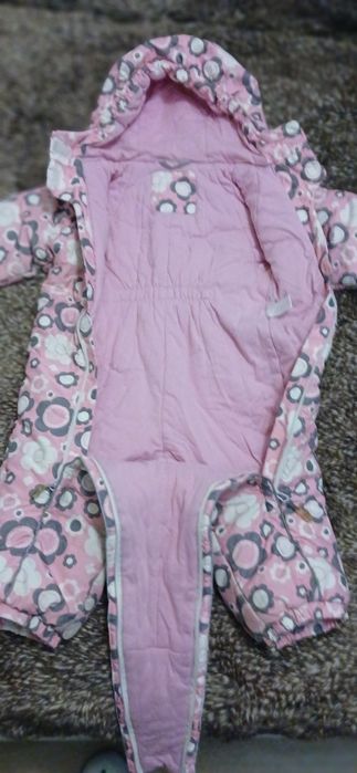 Комбінезон на дівчинку зима