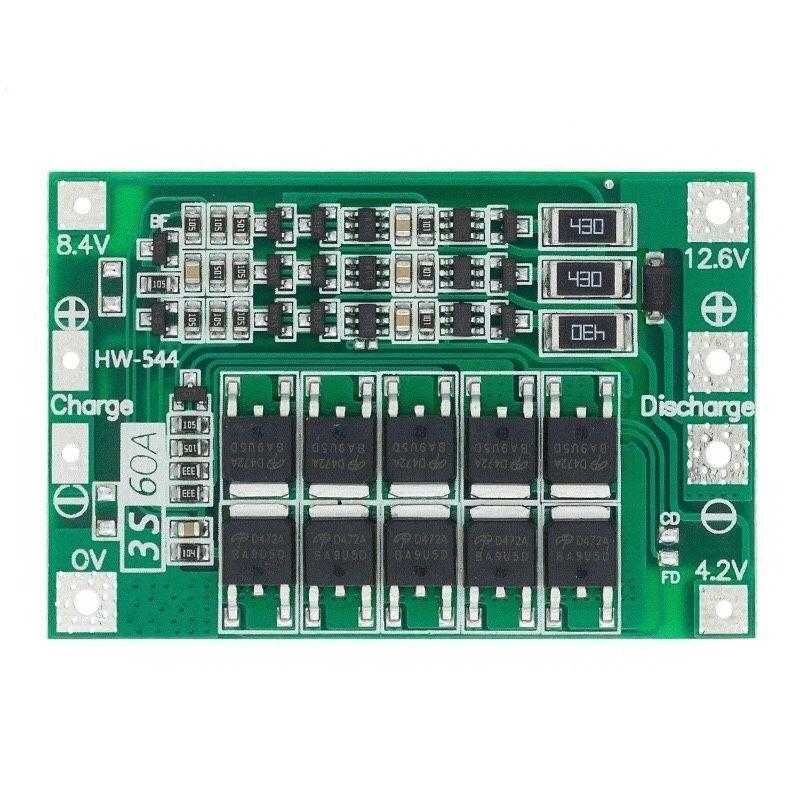 BMS 3S 60A Balanced БМС 3С з балансуванням