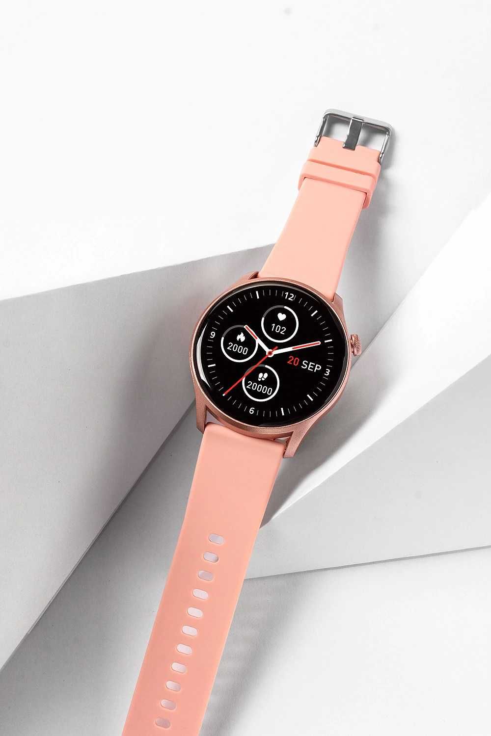 SmartWatch SKY 8 kroki, kalorie, tętno, ciśnienie, powiadomienia, PL.