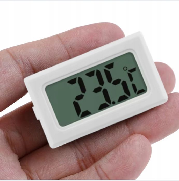 Nowy Termometr elektroniczny z sondą do akwarium terrarium domu