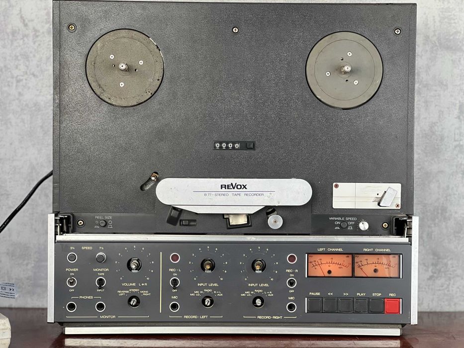 Revox B77 – magnetofon szpulowy (na części / do renowacji