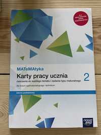 Matematyka 2, Karty pracy