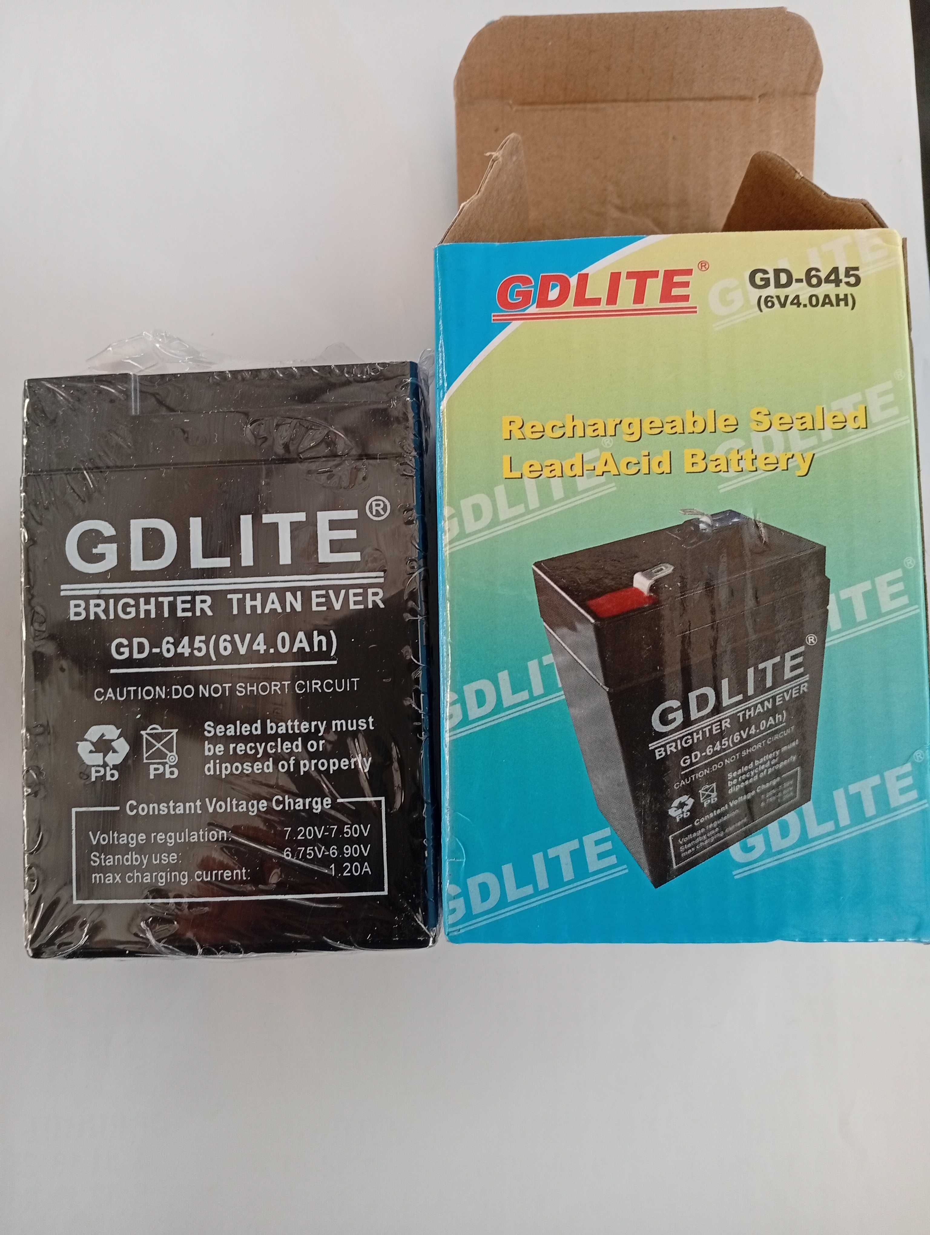 Аккумулятор GDLITE GD-645 (6V 4.0Ah)
