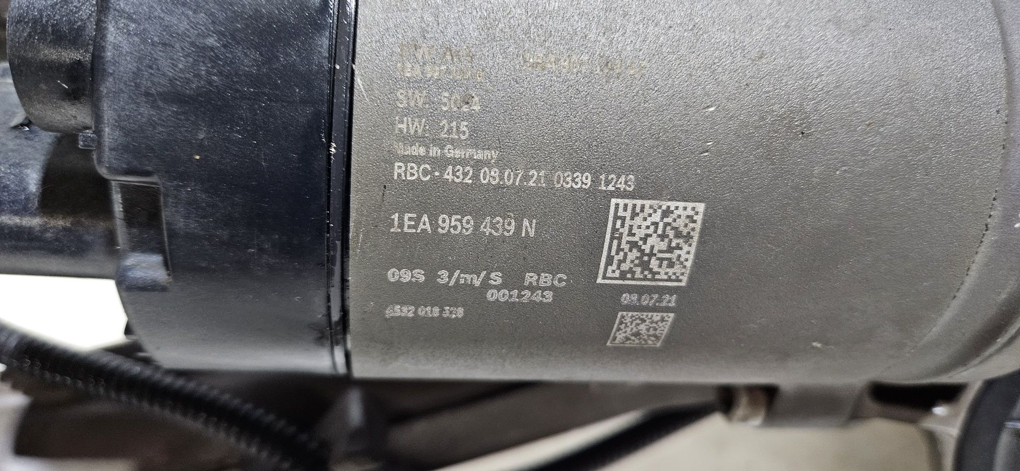 Maglownica kolumna kierownicza vw id3 praktycznie nowa 1EB