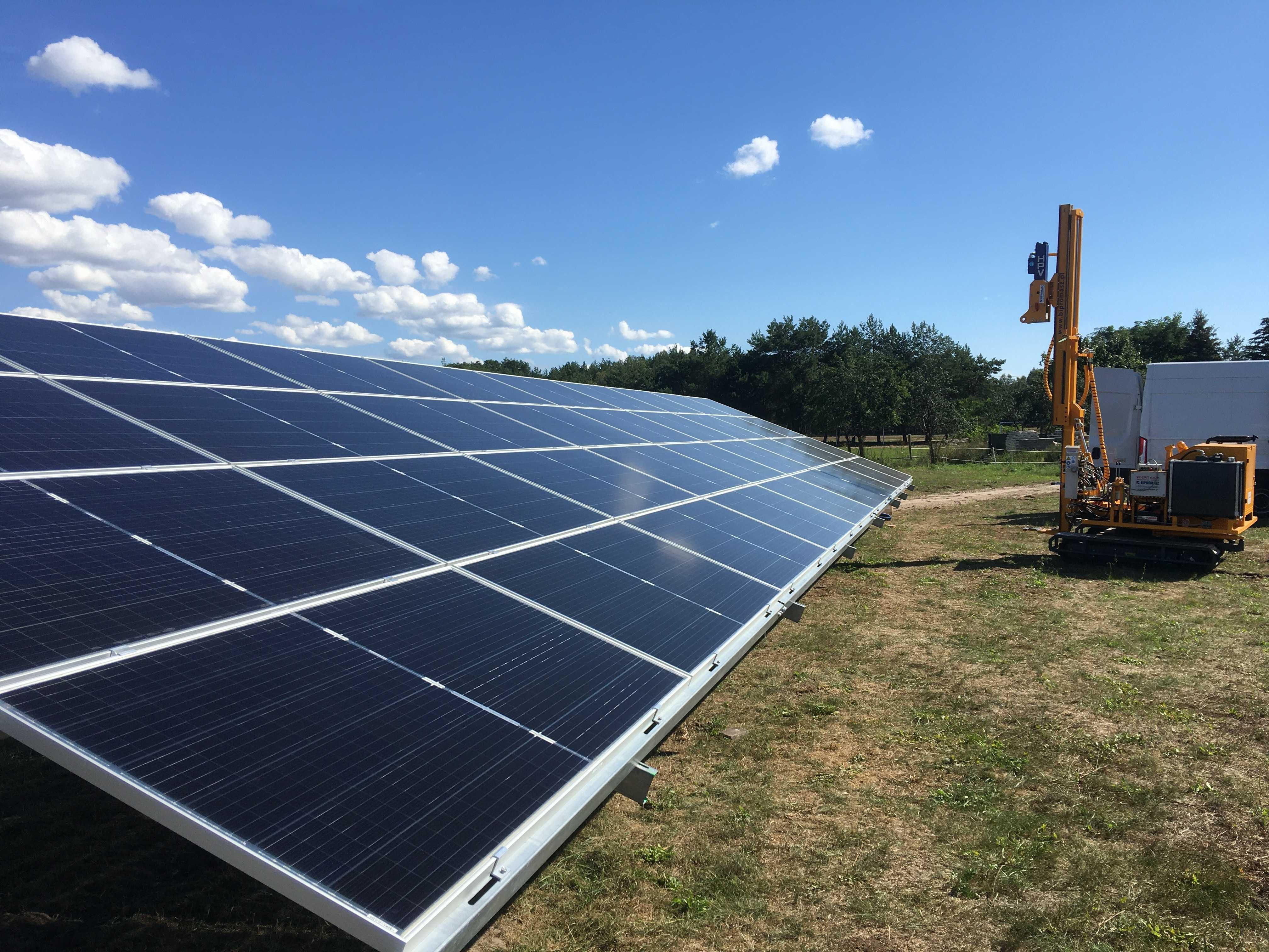 Instalacja Fotowoltaiczna Ja Solar 10 Kw Bifacial Gruntowa z Montażem