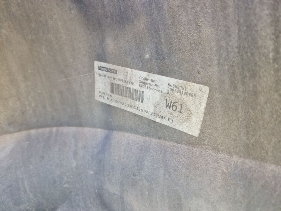 Para choques tras BMW 335 E92 E93