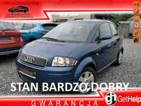 Audi A2 1.6 BENZYNA, klimatronic , grzane fotele, webasto