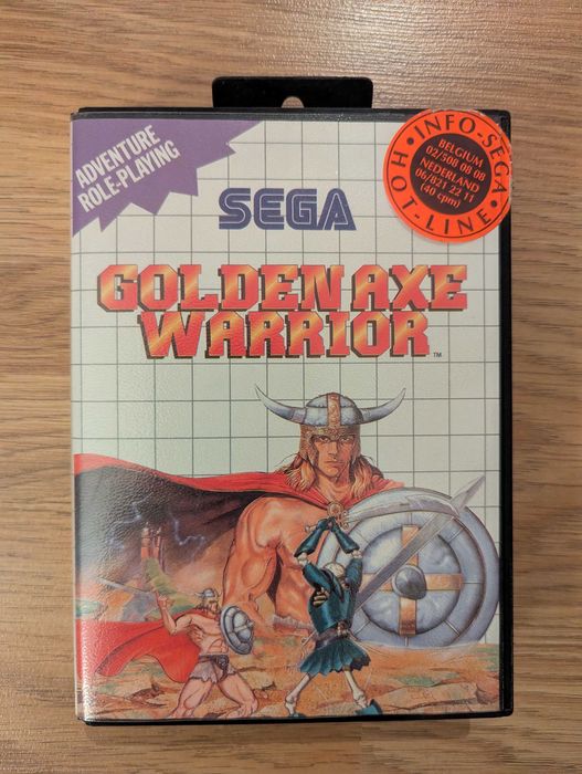 Golden Axe Warrior – Sega Master System – Jogo raro, completo