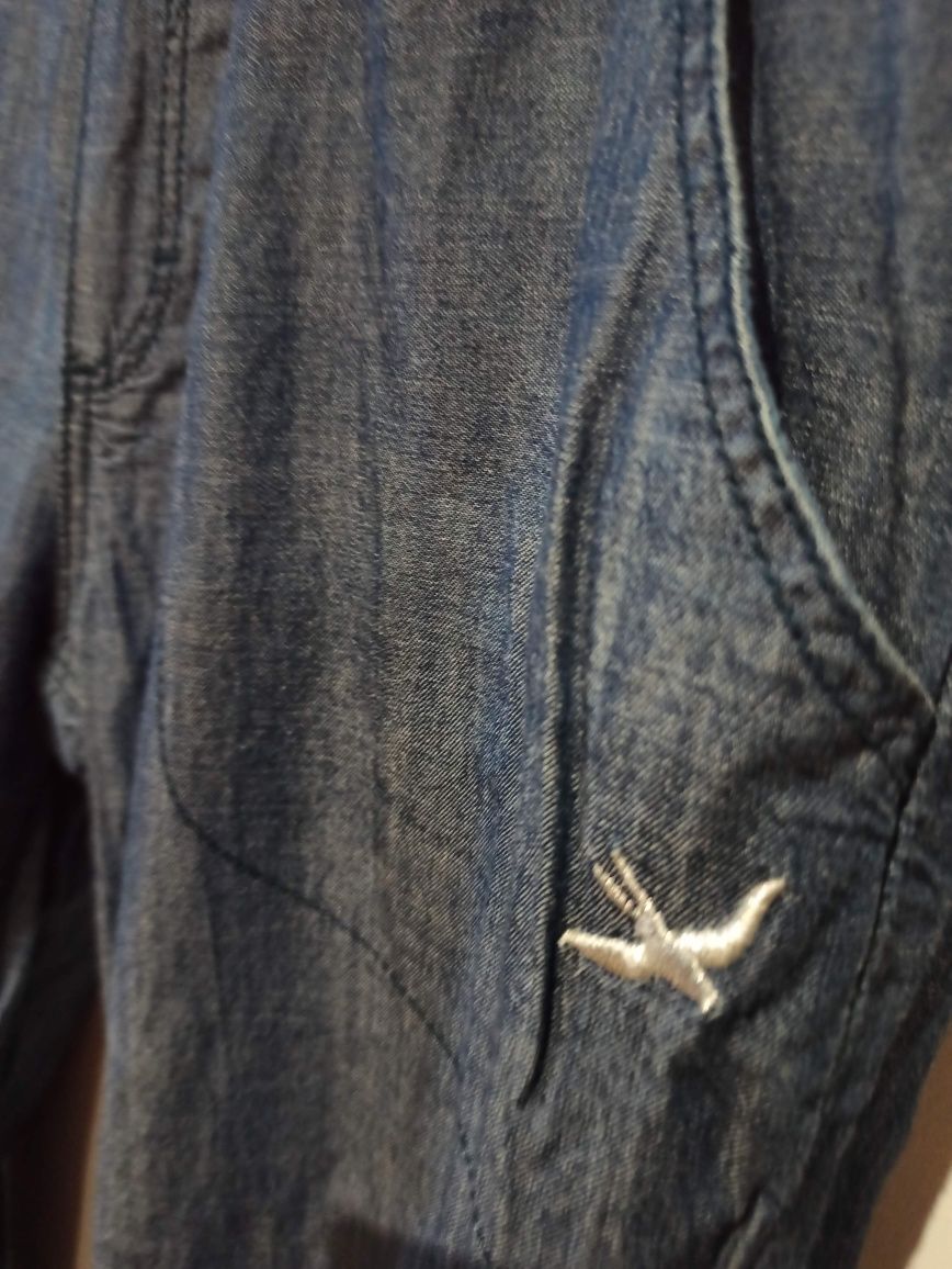 Jeansy z podszewką ocieplane H&M