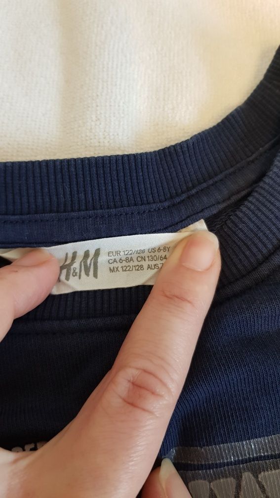 Bluza dresowa chłopięca straż pożarna samochód r.122