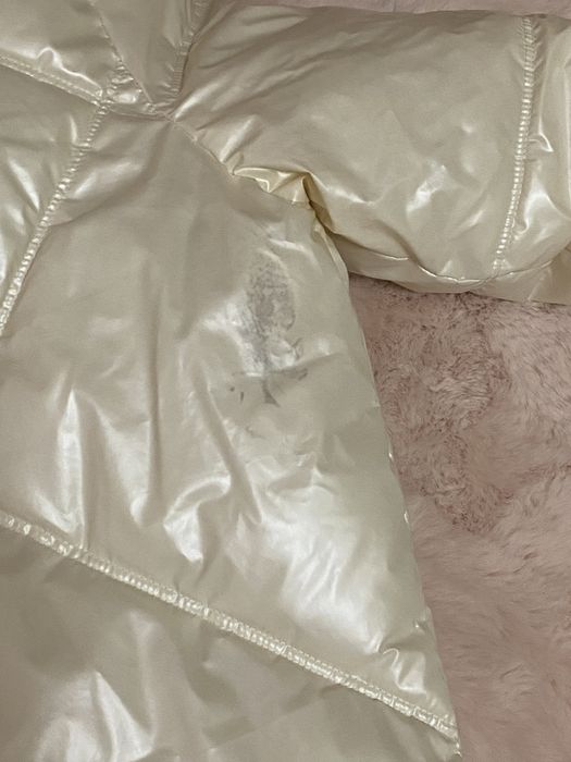 зимова молочна куртка аляска