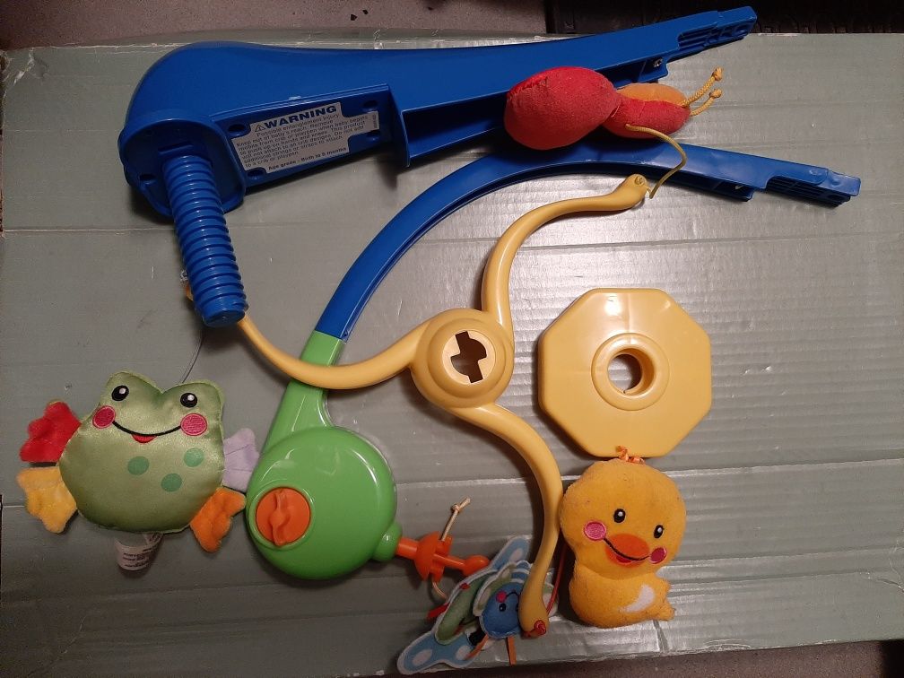 Nakręcana karuzela z kołysanką Fisher Price, dla niemowlat