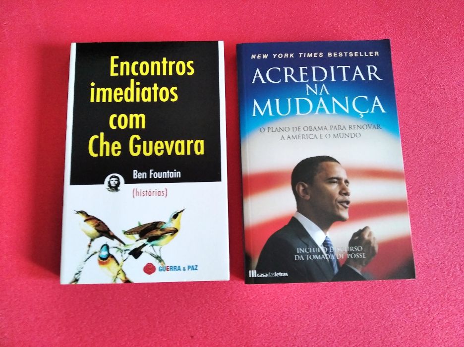 Biografias acerca de Mandela, Ghe Guevara, Obama; Anne Frank, etc