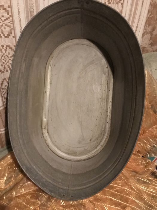 Балія оцинкована велика часів СССР / миски алюмінієві великі / відра