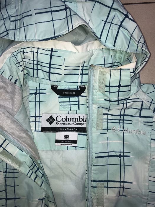 Kurtka wiatrówka + polar Columbia