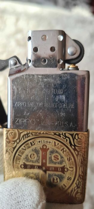 Zapalniczka Zippo Constantine Dwustronna. Nowa