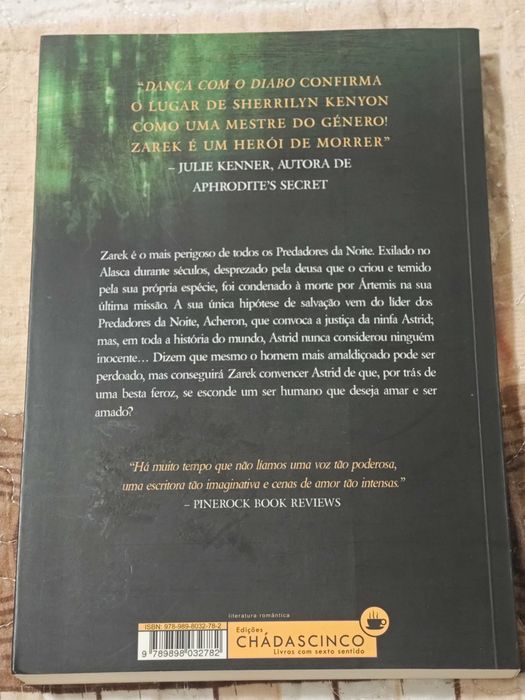 Livro "dança com o diabo"