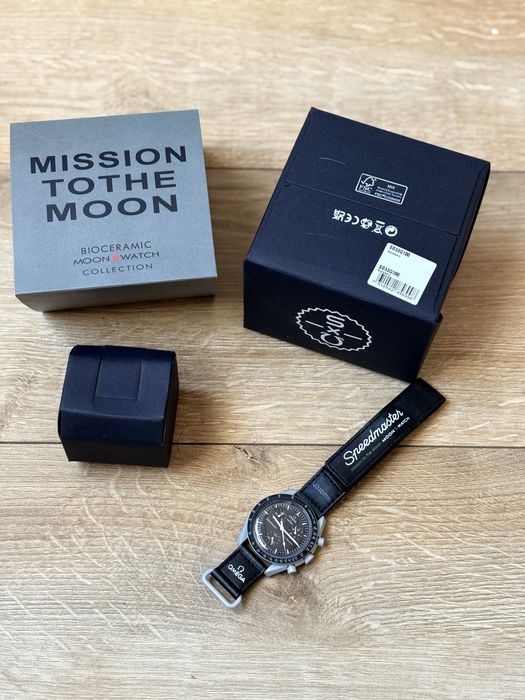 Zegarek Omega Swatch Mission to Moon