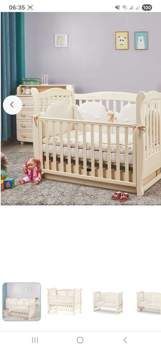 Дитяче ліжко 120/60