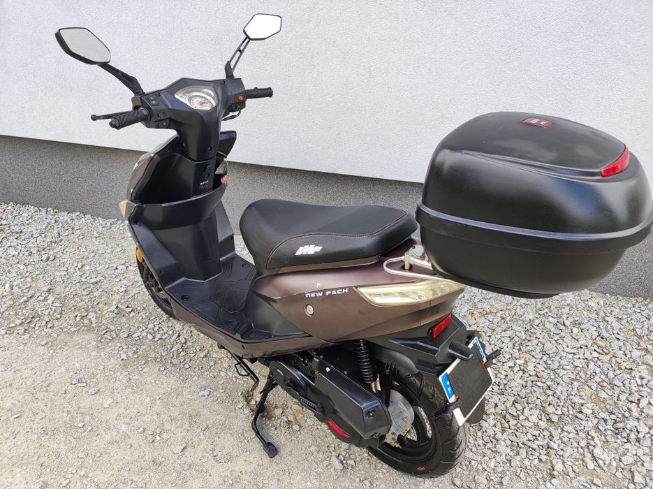 IMF 50 CC 4t 2019r wtrysk 12 koła kuferek Transport Peugeot TNT