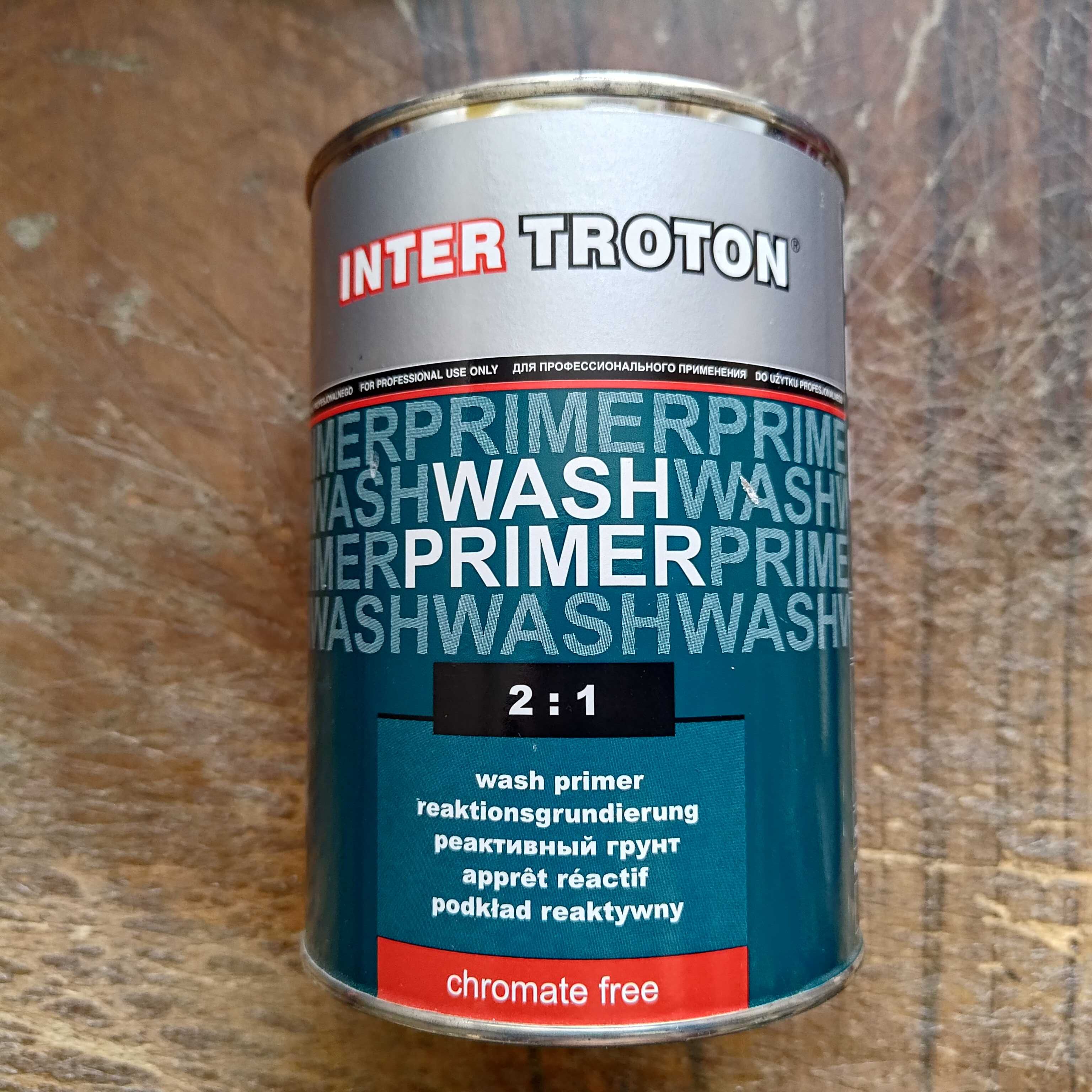 Podkład grunt reaktywny Troton komplet z utwardzaczem WASH PRIMER