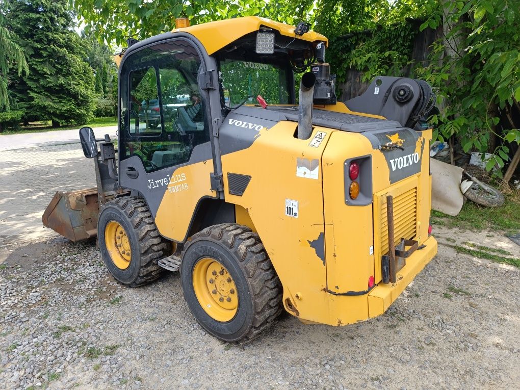 Volvo 115c bobcat ładowarka kołowa 2016r widły łyzka led kogut