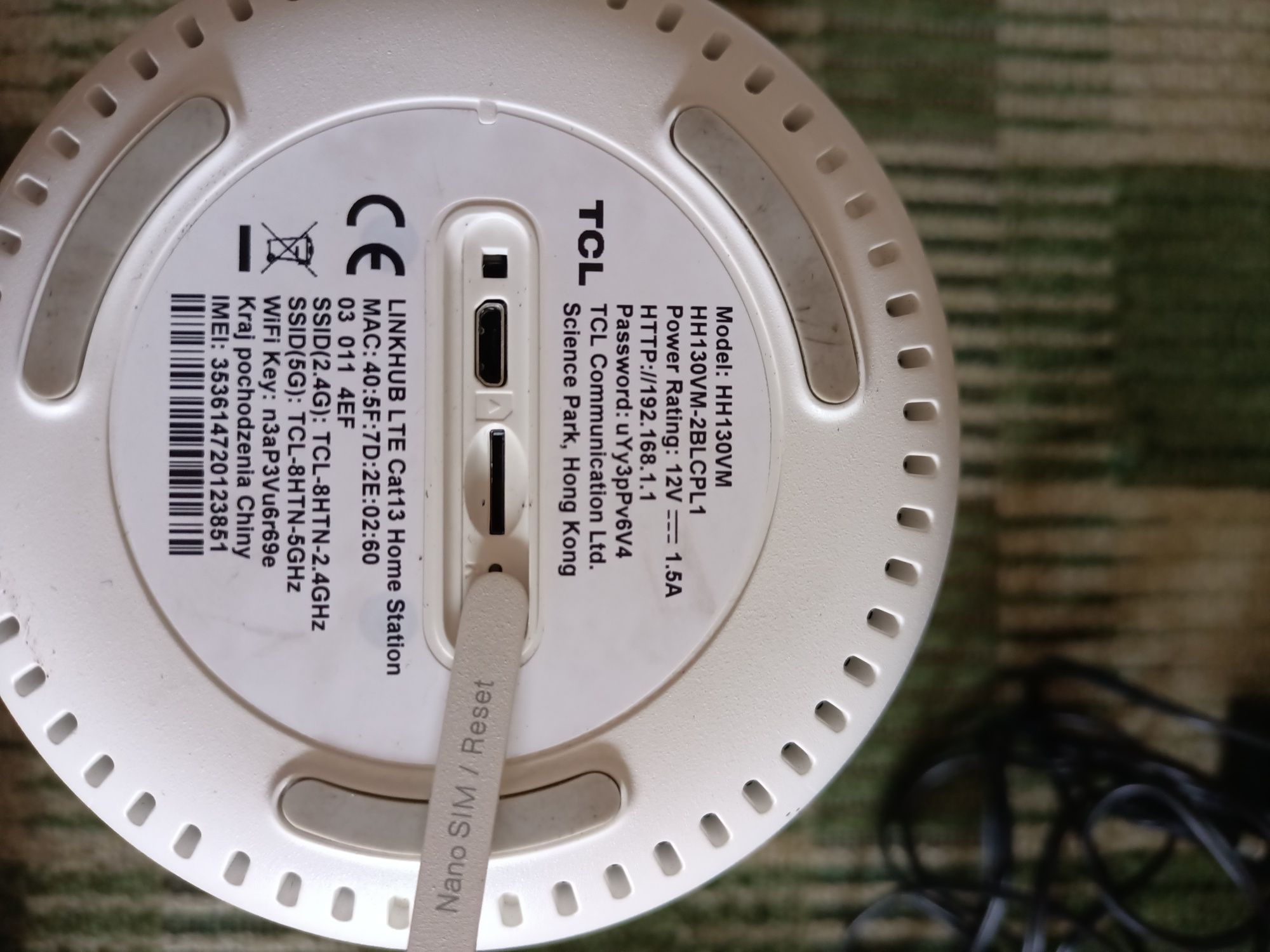 Router TCL LINK HUB Lte Cat 13 Home station