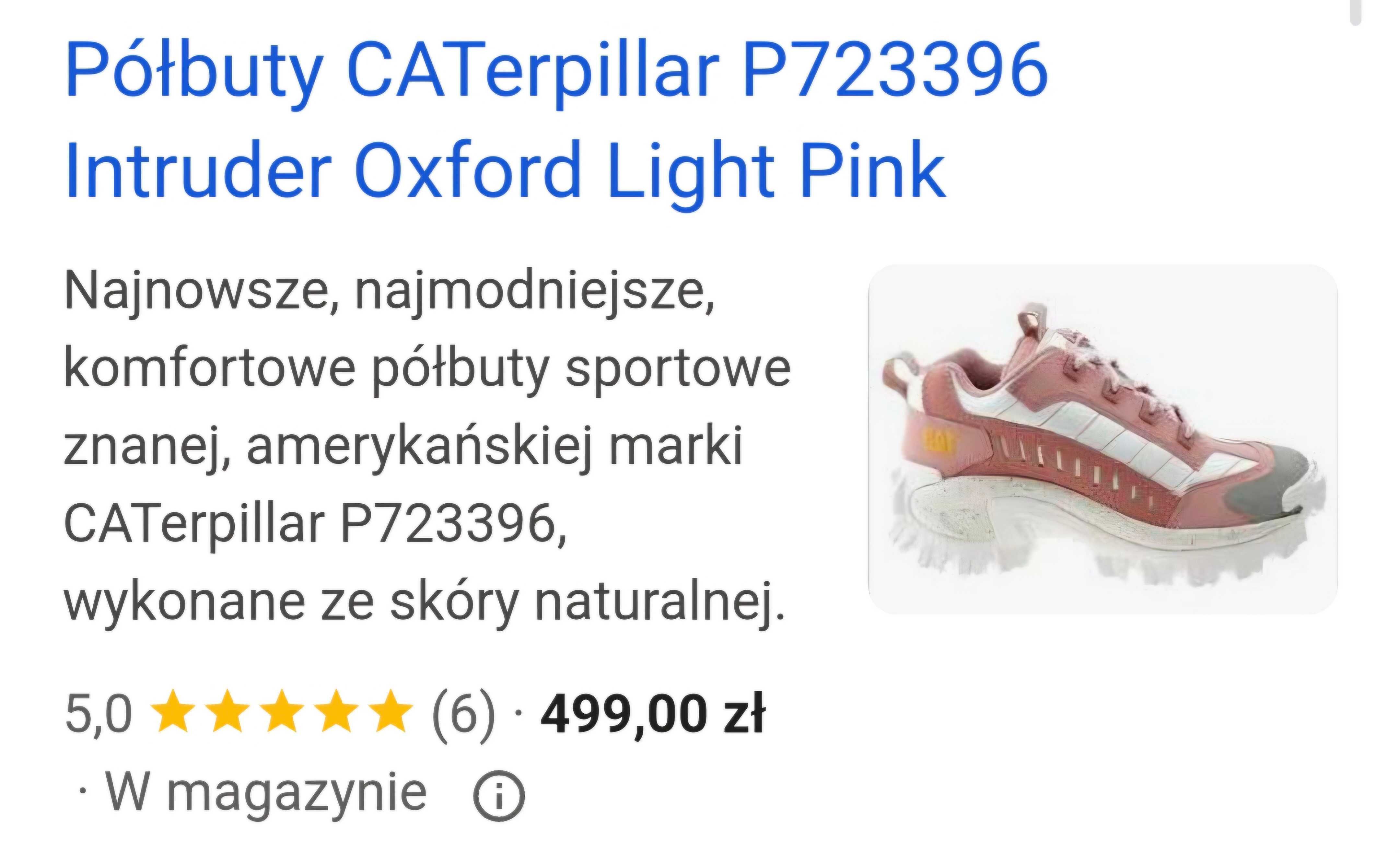 Buty wmn traper trecking traktor now kolekcja CATERPILLAR 40 CAT 499,-