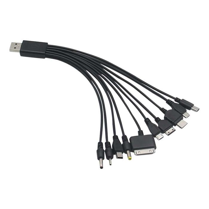 Кабель USB 10 в 1 универсальный