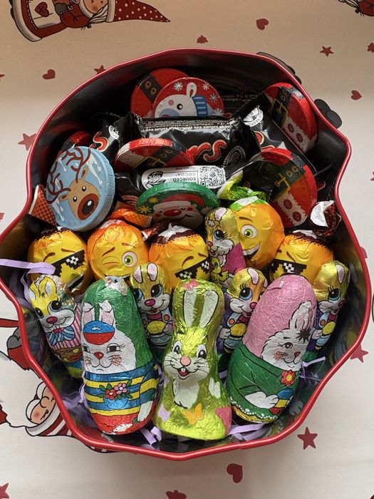 Подарункові солодкі набори на Миколая