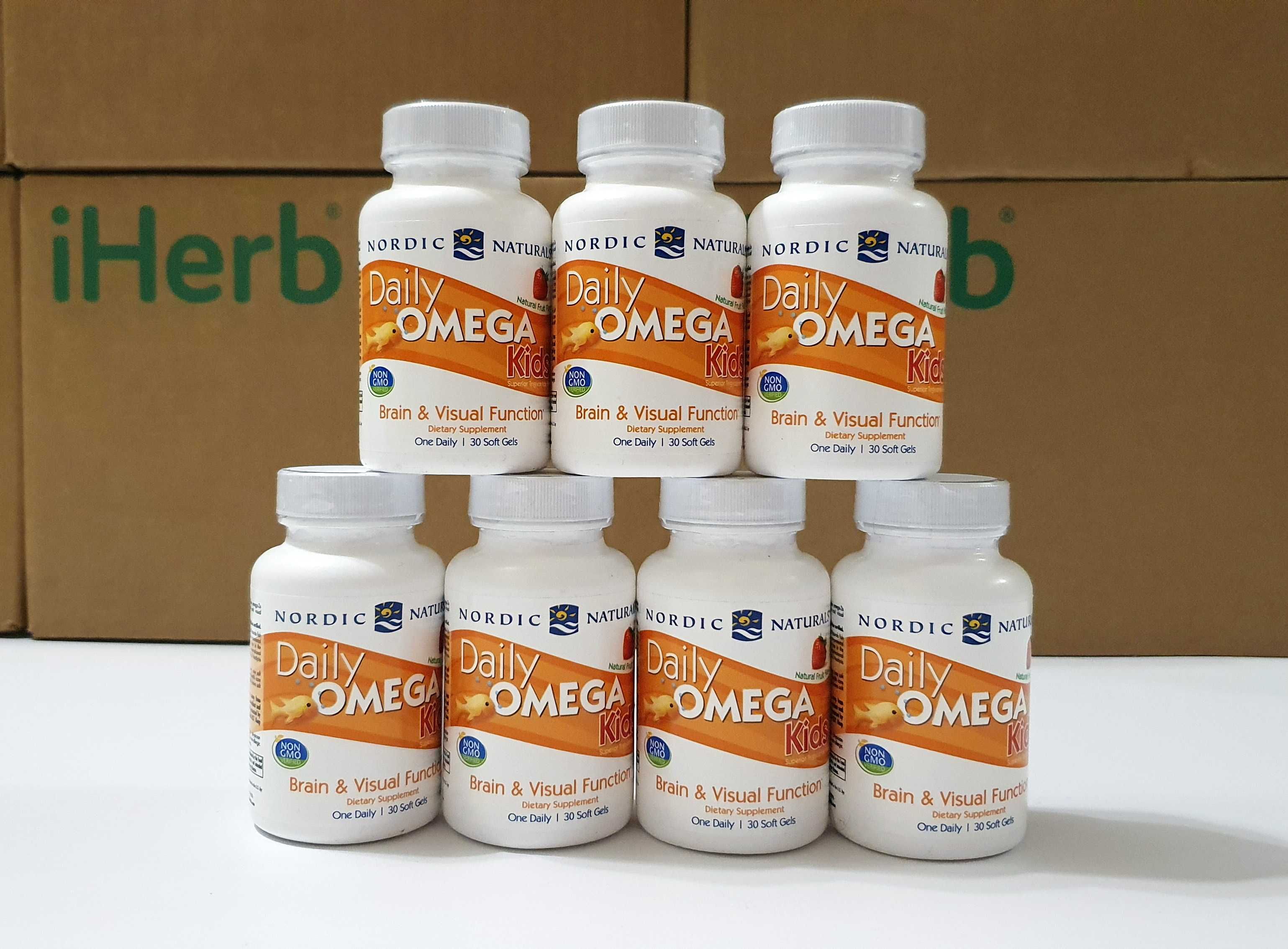 Nordic Naturals Daily Omega, Омега 3 для дітей, 340 мг, 30 капсул
