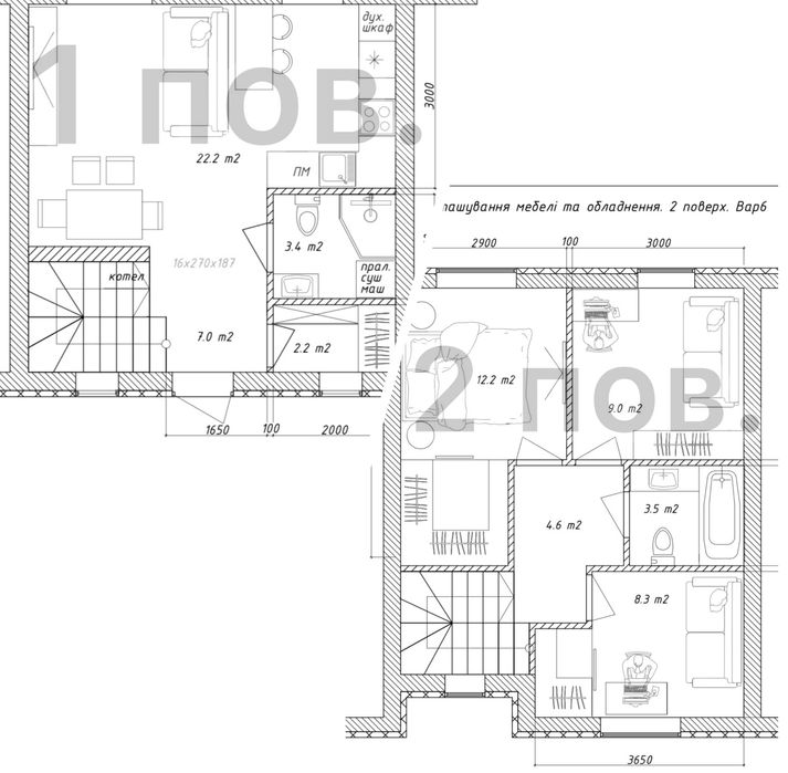 Таунхаус 75 м² з вдалим плануванням у передмісті Києва!