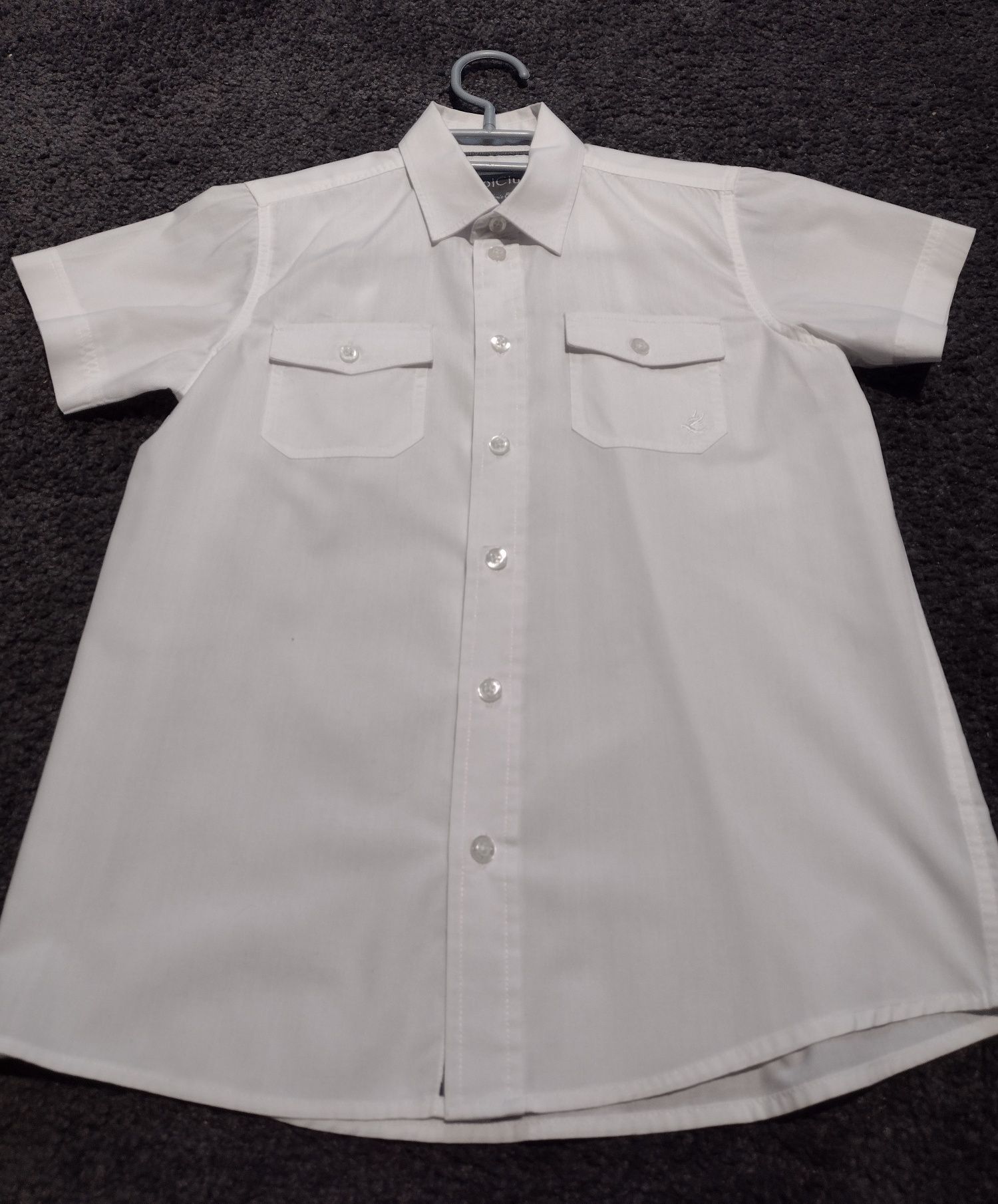 Koszula biała chłopięca Cool Club roz. 140 cm