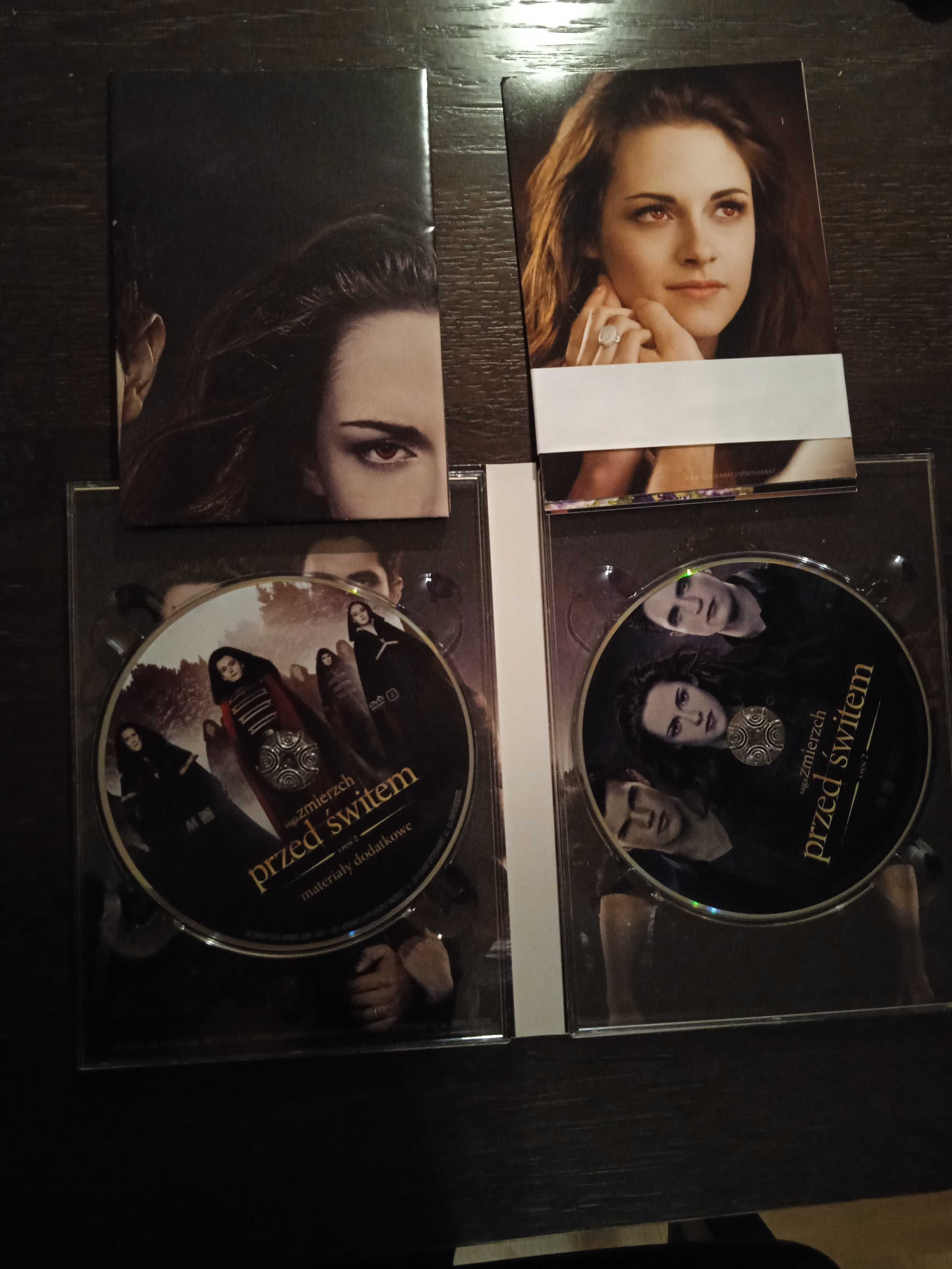 Zmierzch przed świtem cz. 1 i 2 Edycja limitowana Horror DVD x4 nowa