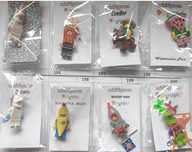 4/5 Mini Figuras MAC Wonder Woman DeadPool Ghost Rider SandMan Pirata