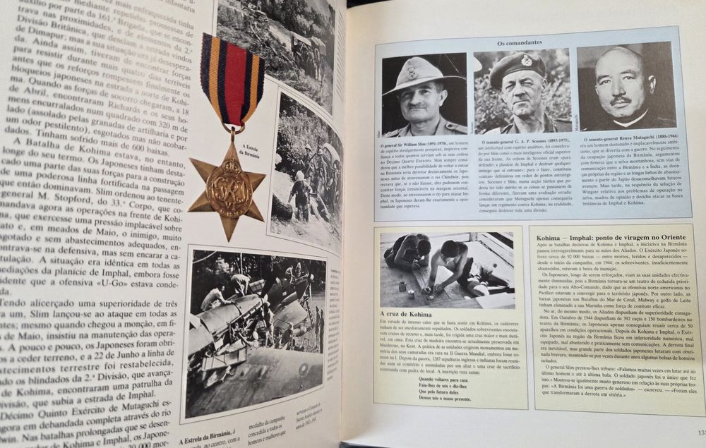 Livro Grandes batalhas II guerra mundial