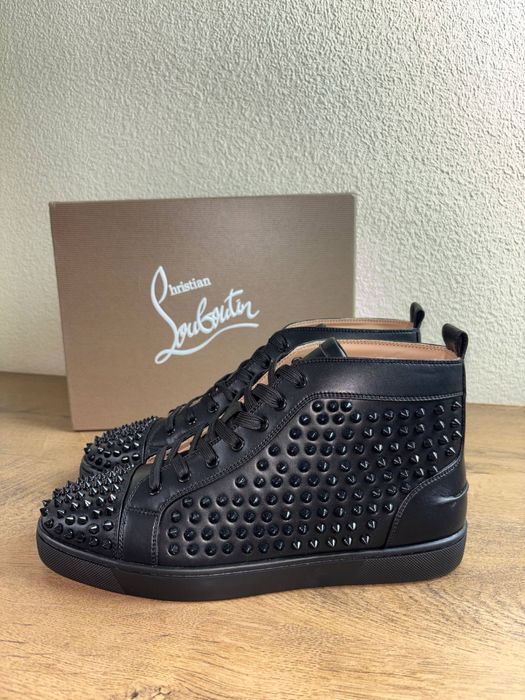 Christian louboutin Кеди крістіал лабутін високі лабутани кросівки