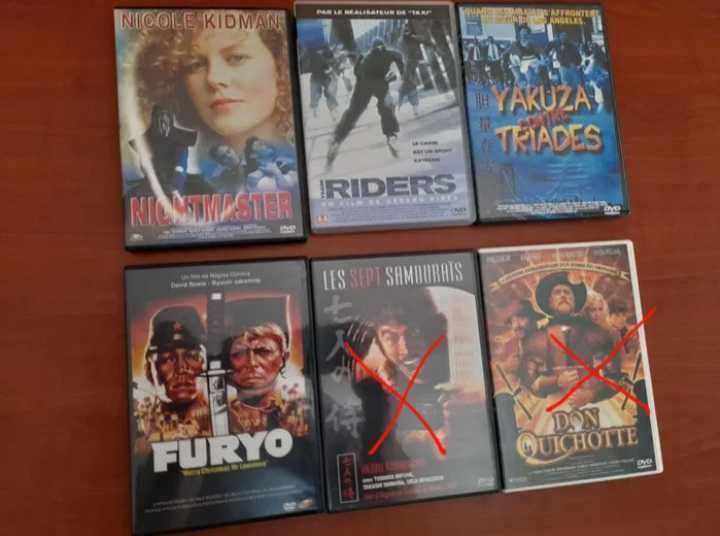 DVDs franceses (originais)