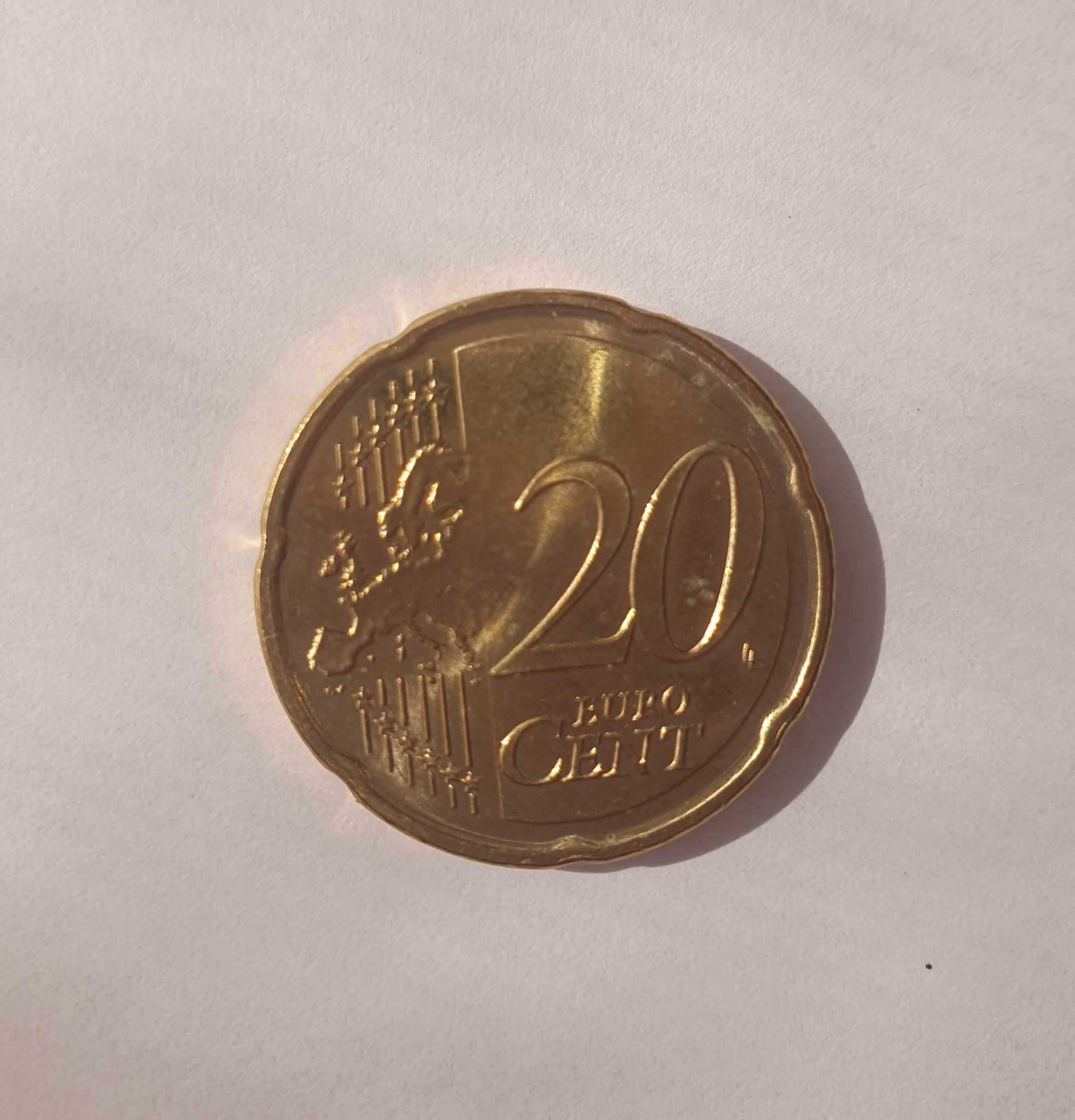 Moeda  20 cêntimos 2024  França