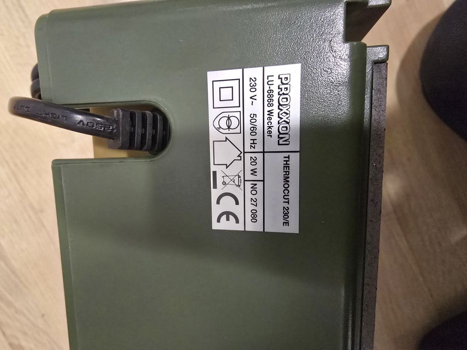 Przecinarka do styropianu proxxon thermocut 230/e