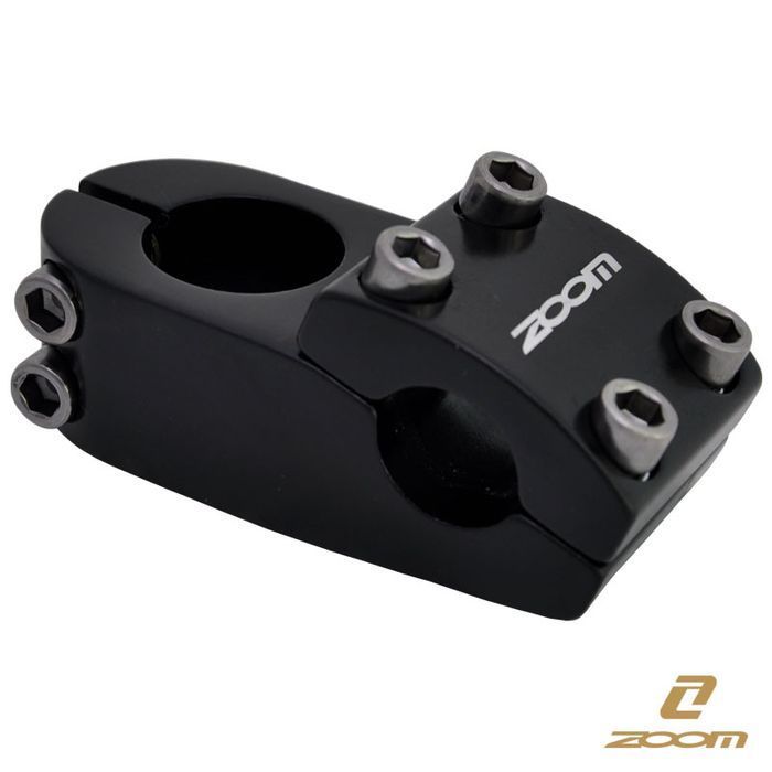 Wspornik Kierownicy Mx-413 Alu Ah28.6X48Mm+0' Bmx Czarny Połysk
