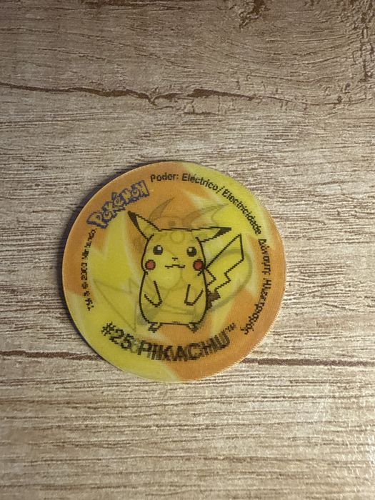 Tazo 2 Pokemon - #25 e #26 2001 excelente estado