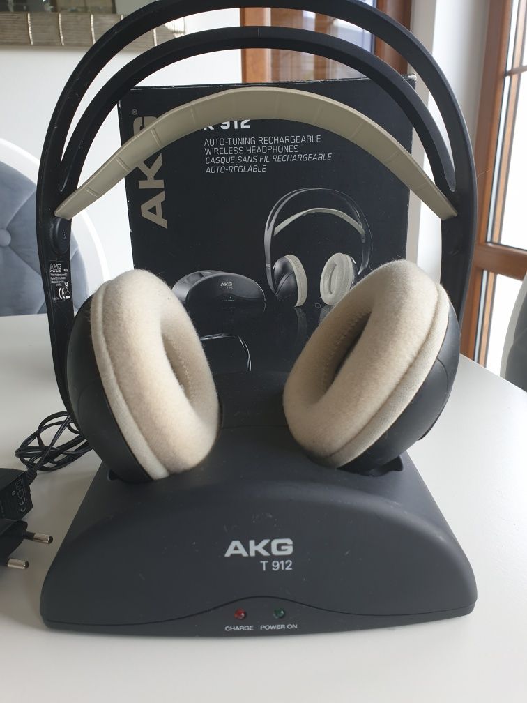 Słuchawki AKG T912 nagłowne bezprzewodowe